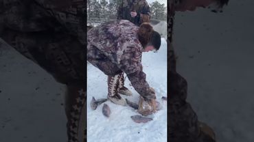 Рыба для оленей 🐟🍴 рыбалка на севере❄️