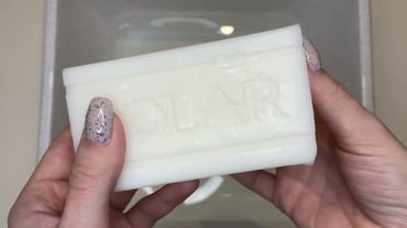 ASMR 🍇SOLAR🍇 Laundry soap with grapes | АСМР 🍇SOLAR🍇 Мыление хозяйственного мыла с виноградом