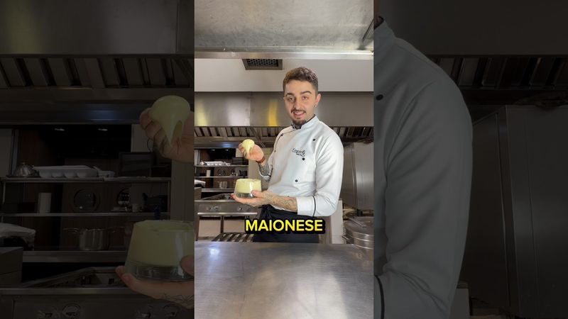 Como fazer maionese #shorts #chef #gastronomia #receitas #maionesecaseira