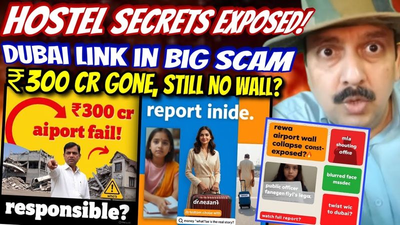 Rewa Airport Wall Falls | Banda MLA Reacts | UP Demolition Issue | Hostel Case | Dubai Link News