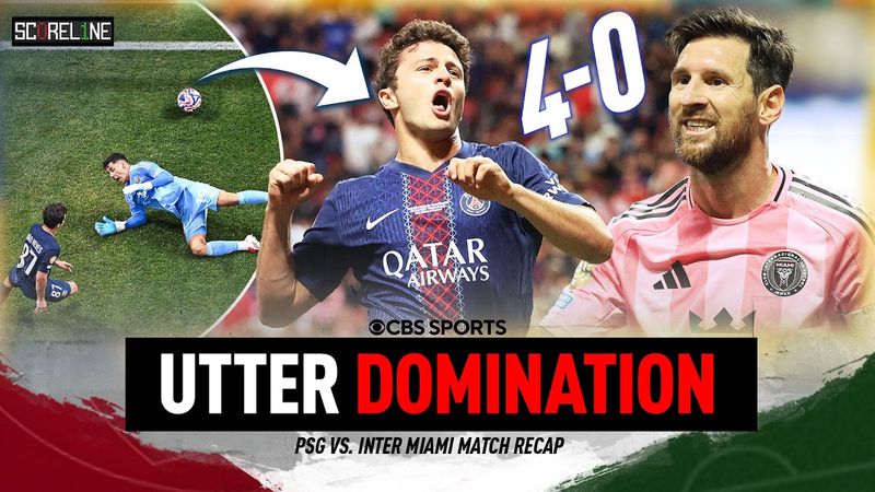 PSG DESMONTA Inter Miami e Lionel Messi nas oitavas de final do Mundial de Clubes | Resumo da par...