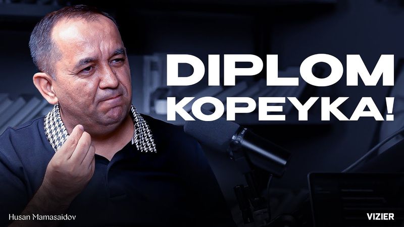 UNIVERSITET DIPLOMINI TAN OLMAYMAN | HUSAN MAMASAIDOV