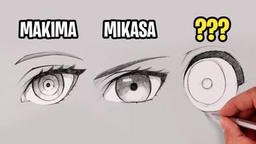 How To DRAW EYES (3 Different Styles) Sketch Tutorial
