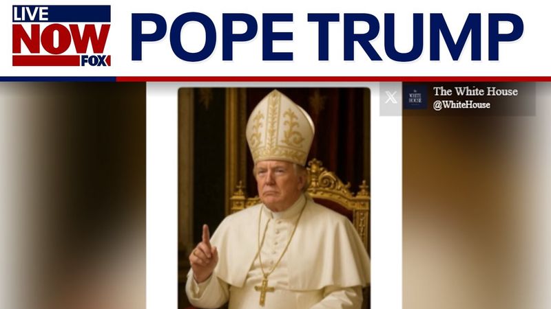White House releases AI Pope Trump photo