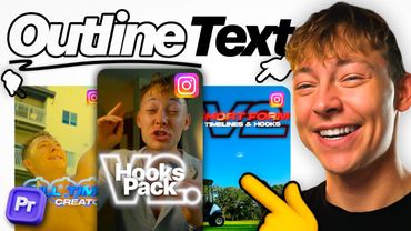 Outline Text Effect In Adobe Premiere Pro 2025