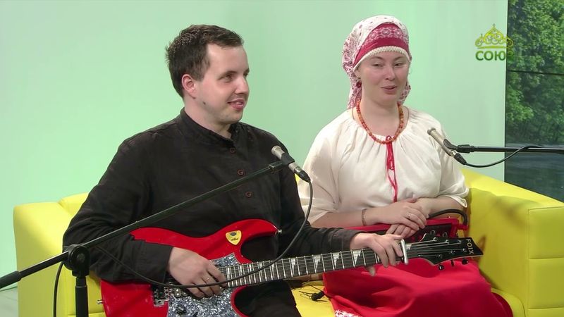 Лаврские встречи. Семейный фолк-фьюжн дуэт «Две Грани». Часть 1