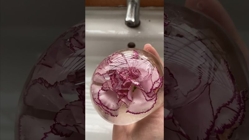 Nano Tape Flowers: When Crafting Blooms in aBubble!#diy #nanotape #flowers #handmade #satisfying