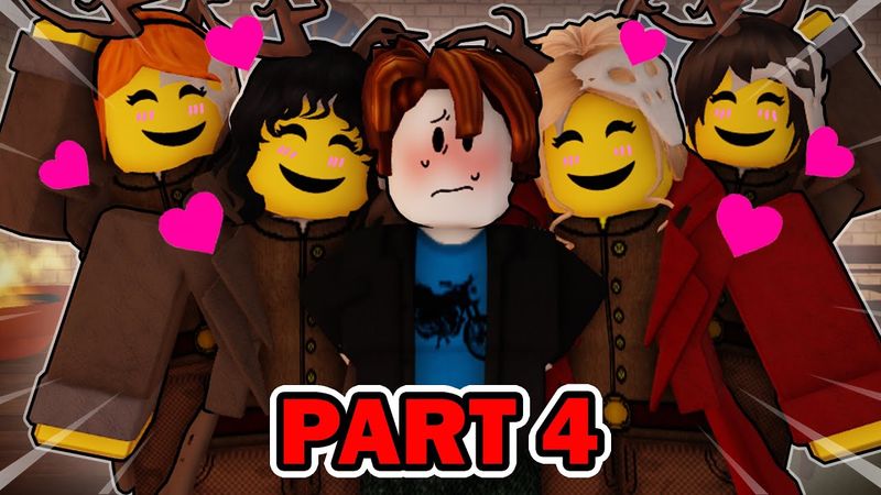 99 НОЧЕЙ В ЛЕСУ, НО ТАМ ТОЛЬКО ДЕВУШКИ!? (ЧАСТЬ 4) Roblox Animation