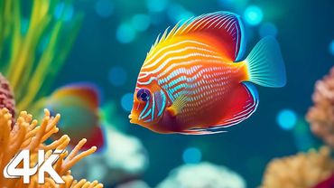 [NEW] 4HRS Stunning 4K Underwater Wonders - Relaxing Music | Coral Reefs, Fish& Colorful Sea Life #3