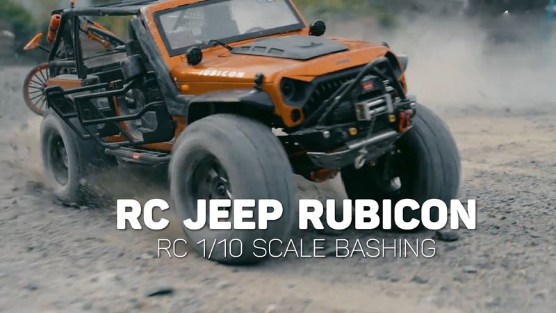 1/10 Sacle RC JEEP 4X4 OFF ROAD & BASHING | E3S-RC