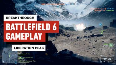 Battlefield 6 Gameplay: Breakthrough on Liberation Peak