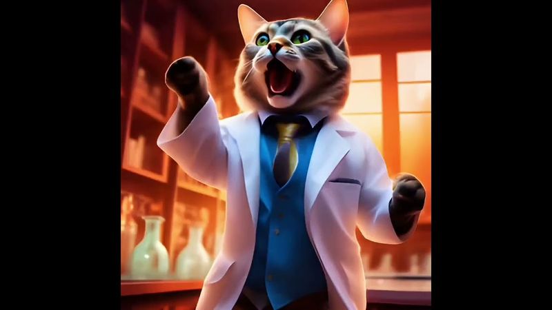 'Тюбик " и "Физика". Котоклипы. Поёт Виктор Третьяков.