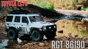RC CRAWLER TOYOTA LC76 RGT 86190 V2, 4X4 OFF-ROAD ADVENTURE