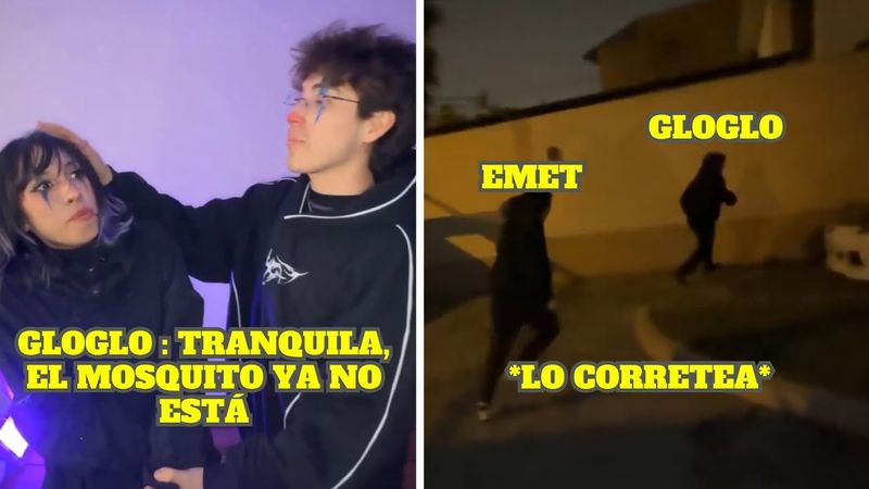 GLOGLO JODE A EMET Y ELLA LO PERSIGUE POR LA CASA