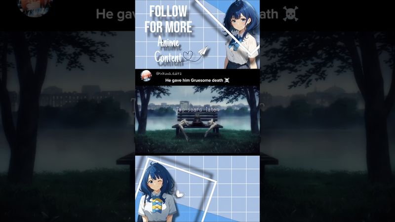 He gave him Gruesome death ☠️#anime #edit