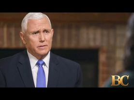 Mike Pence criticizes Trump on tariffs and key foreign policy issues as he watches from afar