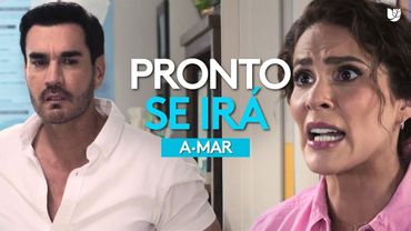 Estrella le advierte a Fabián que se marchará pronto | A.Mar | Capítulo 18