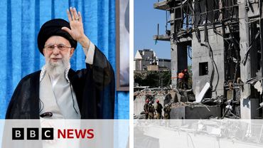 Iran and Israel launch further strikes as Israeli hospital is damaged | BBC News