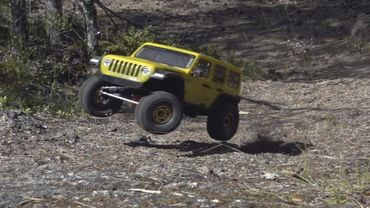 RC Truck bashing - Axial SCX10iii - Jeep JLU Wrangler Speed bashing