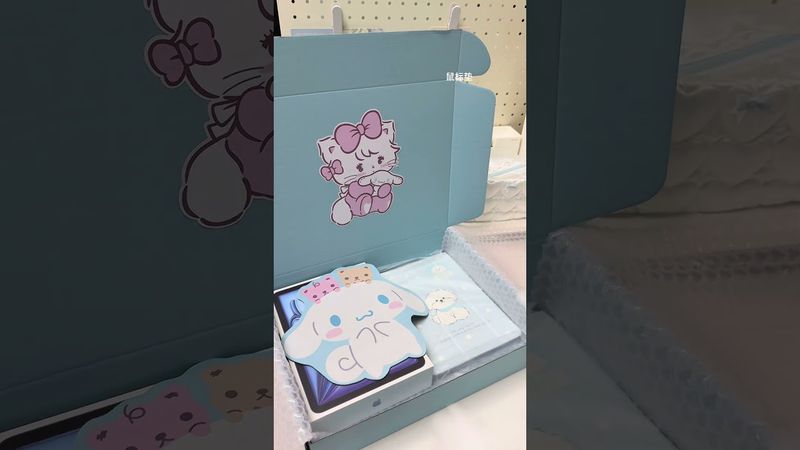 Immersive package iPad Air 7 Ice Blue 🧊 ~ so healing #ipad