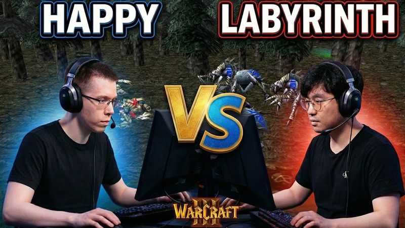 Happy vs LabyRinth: РЕВАНШ ЛУЧШИХ ИГРОКОВ ЗА НЕЖИТЬ! DWSL Warcraft 3 Reforged