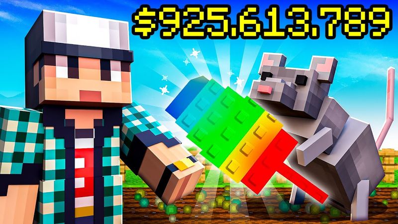 КРАДУ ОГОРОДЫ ДРУЗЕЙ С ПОМОЩЬЮ КРЫСЫ В GROW A GARDEN МАЙНКРАФТ!