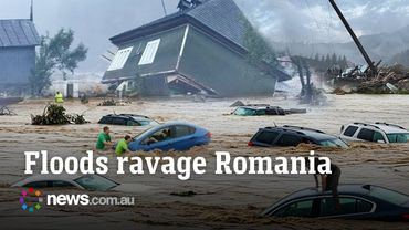 Deadly floods ravage Romanian villages