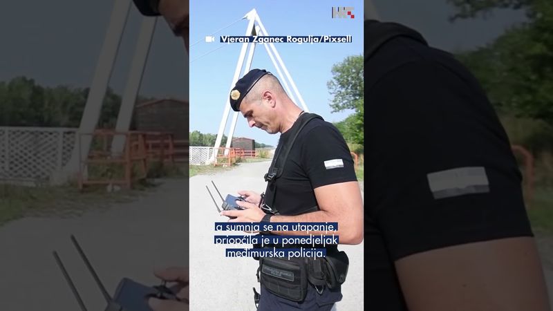 Potraga za muškarcem nestalim u kanalu kod Donjeg Vidovca