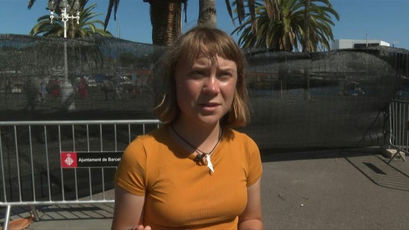 Greta Thunberg to AFP: 'A mission like this should not have to exist' | AFP