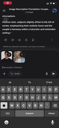 Prompt: Couple portrait in a hyper-detailed 8K (13-megapixel) studio ...