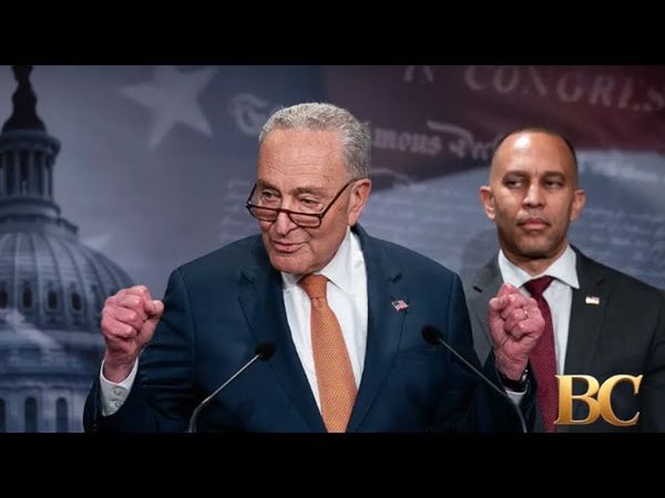 Trump predicts little progress in potential shutdown talks Schumer, Jeffries