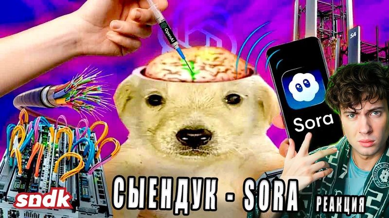 sndk SORA РАСПЛАВИЛА МНЕ МОЗГ | сыендук реакция