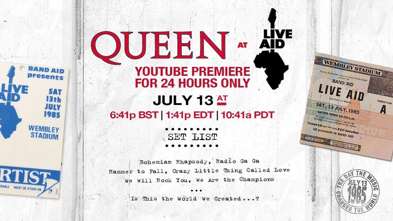 Queen at Live Aid 1985! (Live for 24 Hours Only) | Live Aid 40th Anniversary