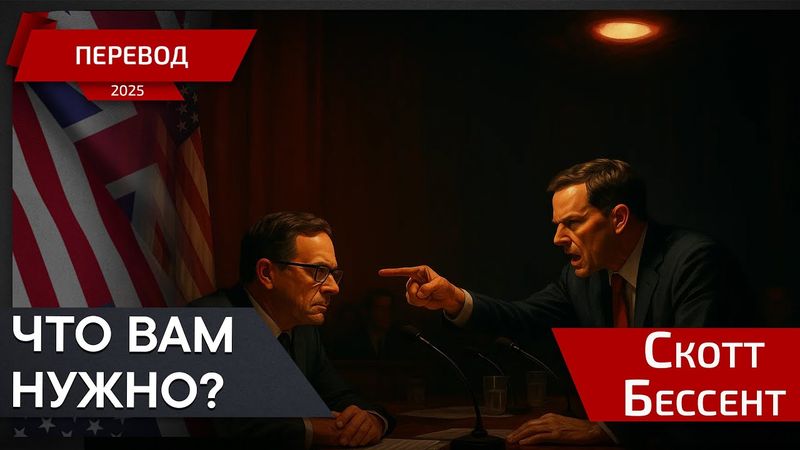 Я не на допросе! - Скотт Бессент - перевод