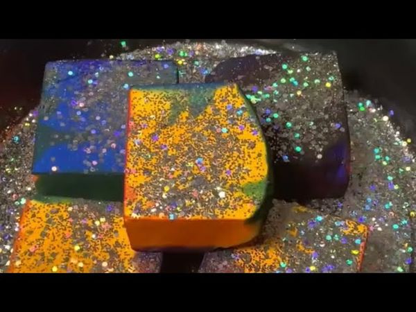 Glittery Dyed Gym Chalk