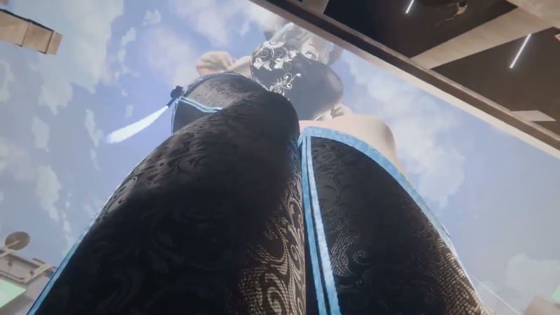 Giantess Evie growth [no sound🔇]