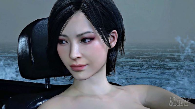 RESIDENT EVIL 4: Remake Ada Blue Dress Z1 All Cutscenes