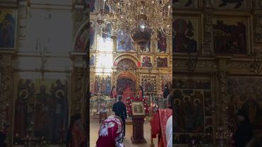 Пасхальная вечерня в Троице-Сергиевой лавре