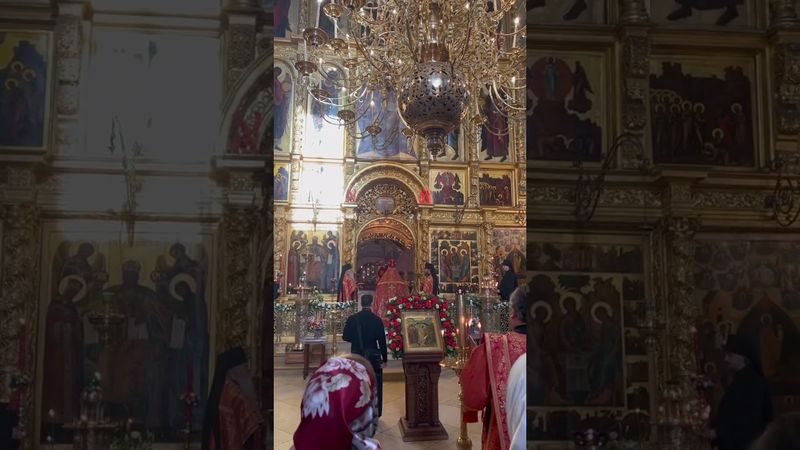 Пасхальная вечерня в Троице-Сергиевой лавре