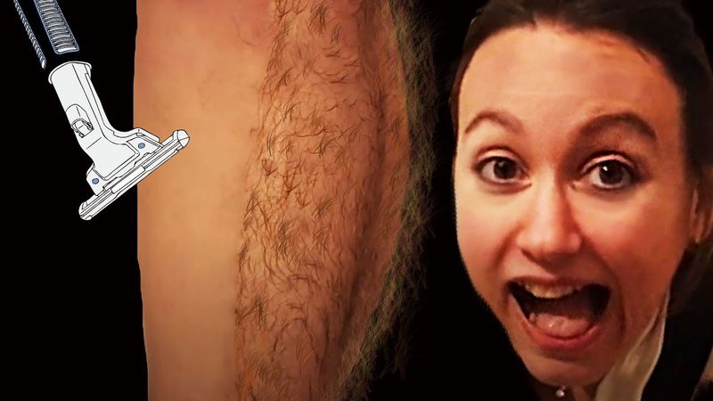 Впервые за 3 года побрила ноги!