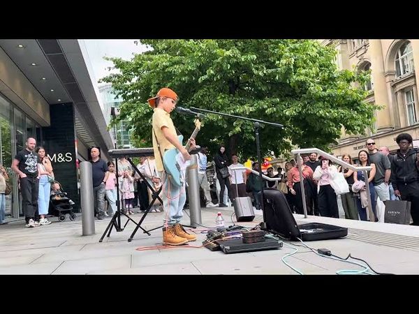 Smalltown Boy - Bronski Beat #leonardopatrick #smalltownboy #busking #talent #jimmysomerville #fyp