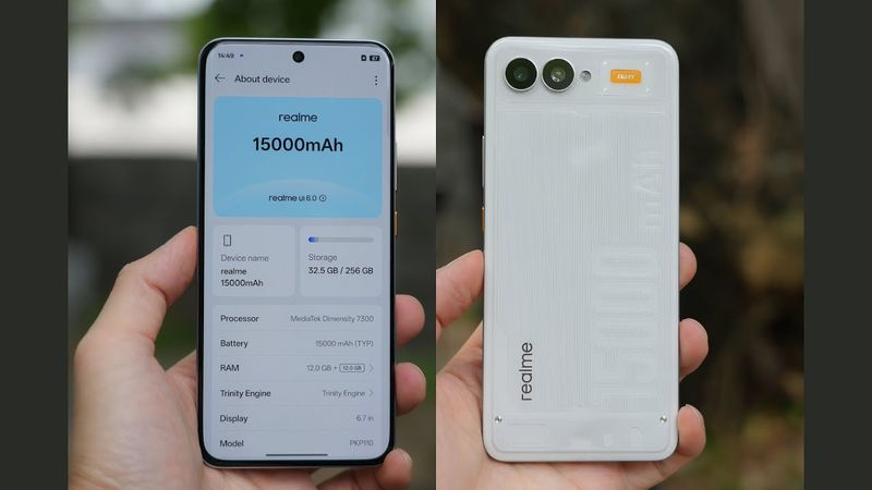 ВЫШЕЛ REALME 15000MAH - САМЫЙ АВТОНОМНЫЙ ТЕЛЕФОН БРЕНДА!