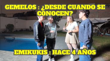 LOS GEMELOS LE PREGUNTAN A GLOGLO Y EMI CÓMO SE CONOCIERON