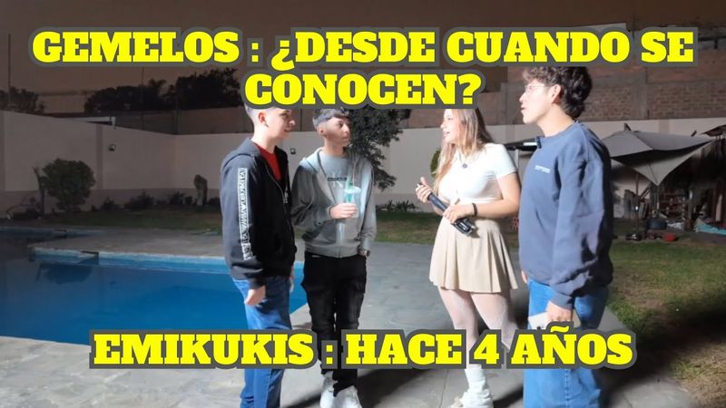 LOS GEMELOS LE PREGUNTAN A GLOGLO Y EMI CÓMO SE CONOCIERON
