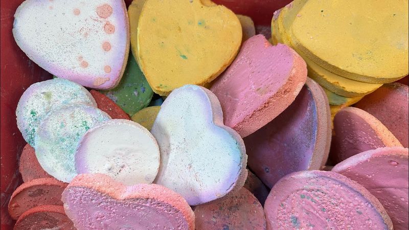 Bucket Full of Colorfuly Thins Crispy | Satisfying