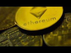 Ether erases gains after hitting a fresh record over the weekend