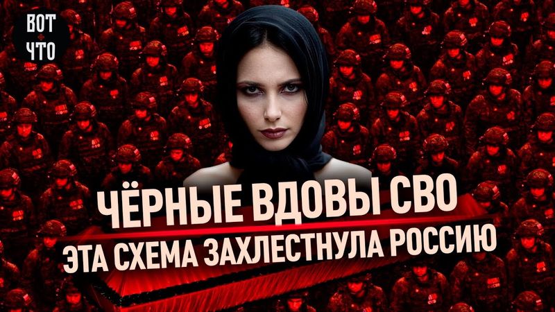 Чёрные вдовы СВО. Эта схема захлестнула Россию.