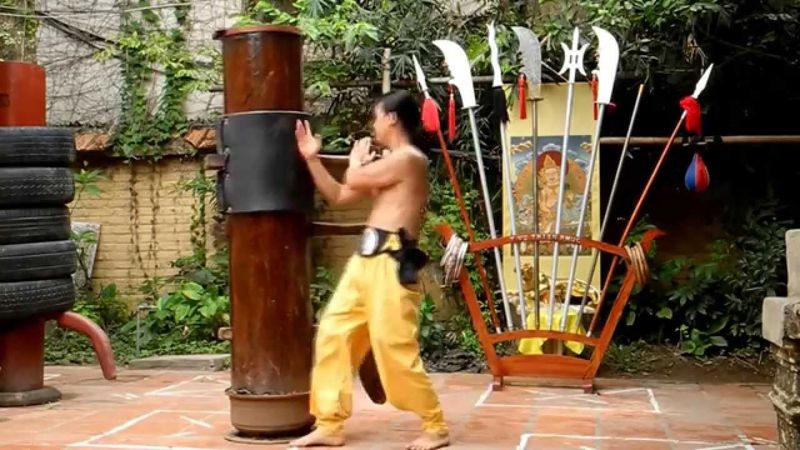 Vĩnh Xuân Quyền bài 108 moc nhan  ( Thien Phuc)