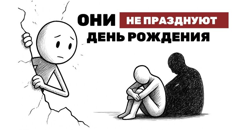 Психология людей: почему день рождения для них обычный день