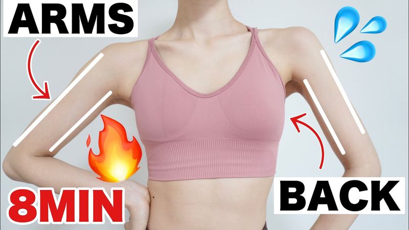 Slim Arms & Back in 30 DAYS 8 min تدريب جلوس صديق للمبتدئين